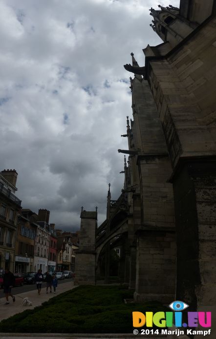 FZ007077-81 Gargoyles Cathedrale de Troyes